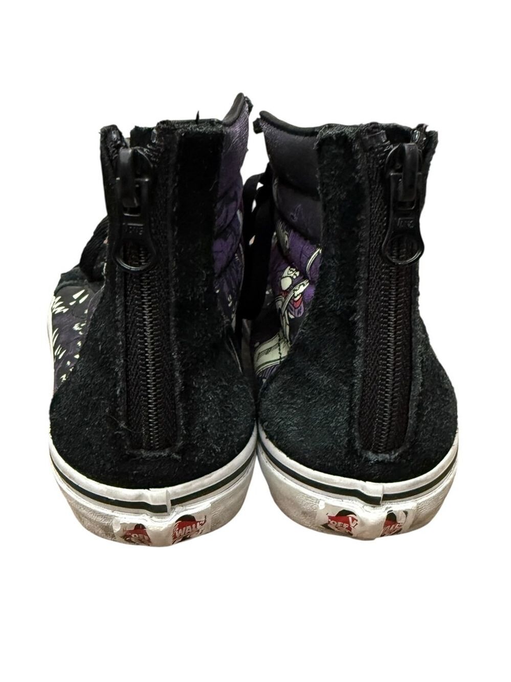 Vans x Disney Nightmare Before Christmas High Top Sneakers Kids 4 Jack Skellingt - Picture 6 of 10